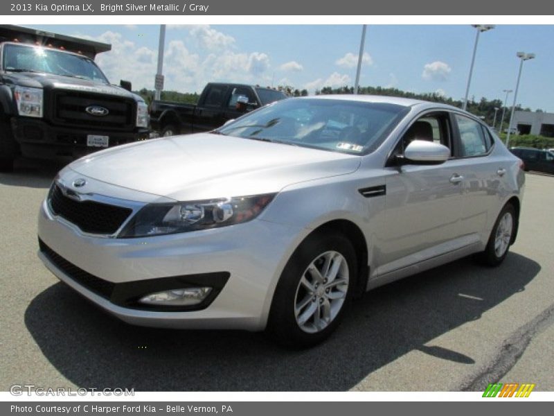Bright Silver Metallic / Gray 2013 Kia Optima LX