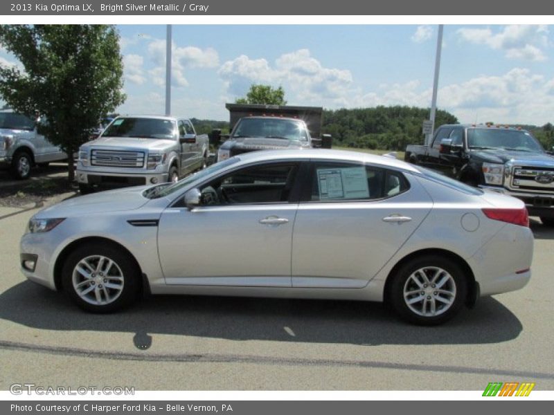 Bright Silver Metallic / Gray 2013 Kia Optima LX