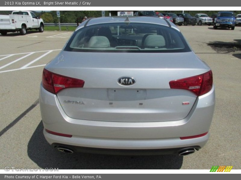 Bright Silver Metallic / Gray 2013 Kia Optima LX