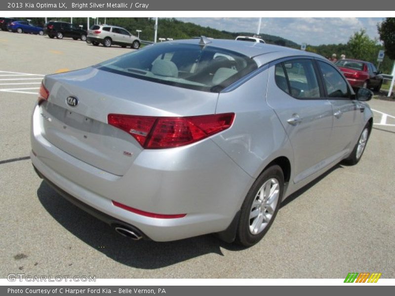 Bright Silver Metallic / Gray 2013 Kia Optima LX