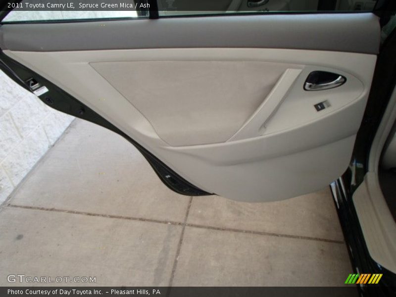 Spruce Green Mica / Ash 2011 Toyota Camry LE