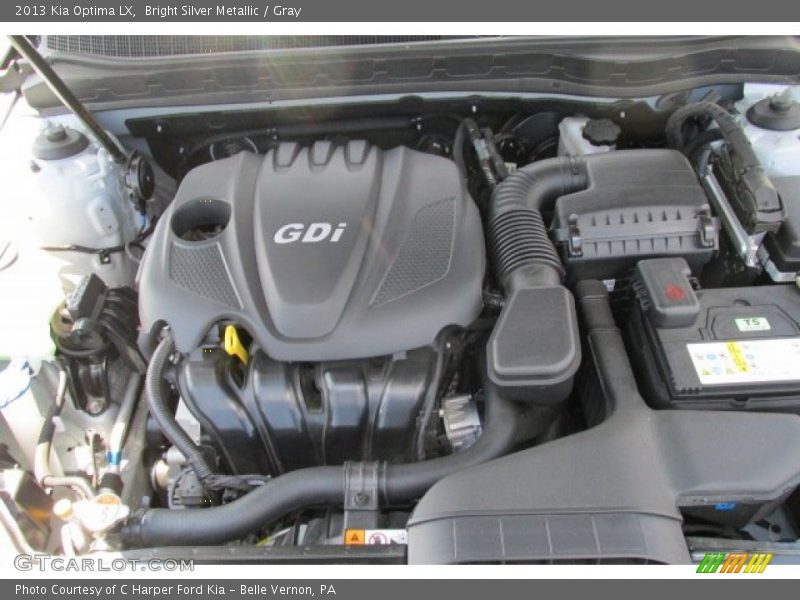 Bright Silver Metallic / Gray 2013 Kia Optima LX