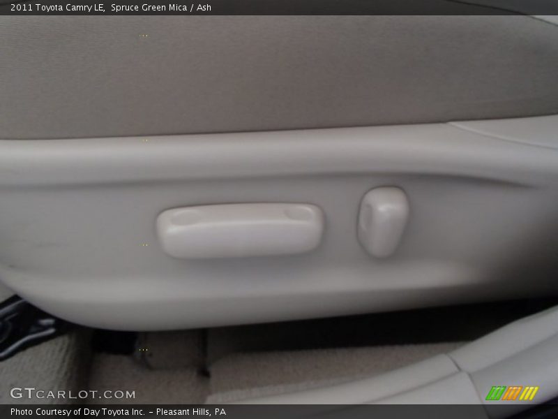 Spruce Green Mica / Ash 2011 Toyota Camry LE