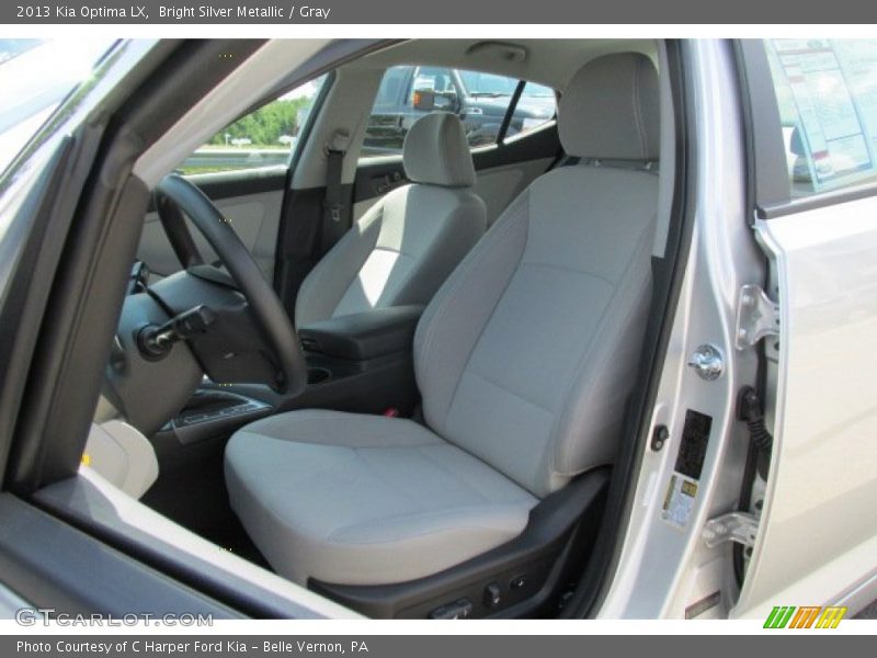Bright Silver Metallic / Gray 2013 Kia Optima LX