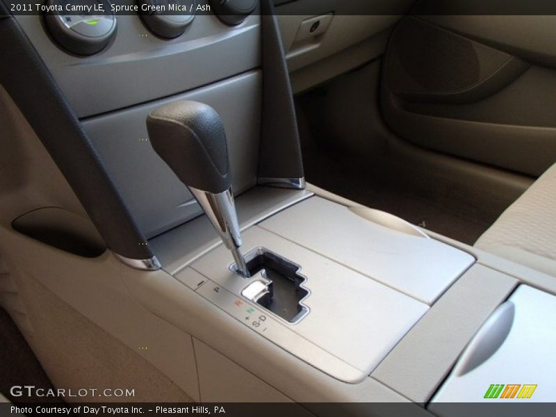 Spruce Green Mica / Ash 2011 Toyota Camry LE