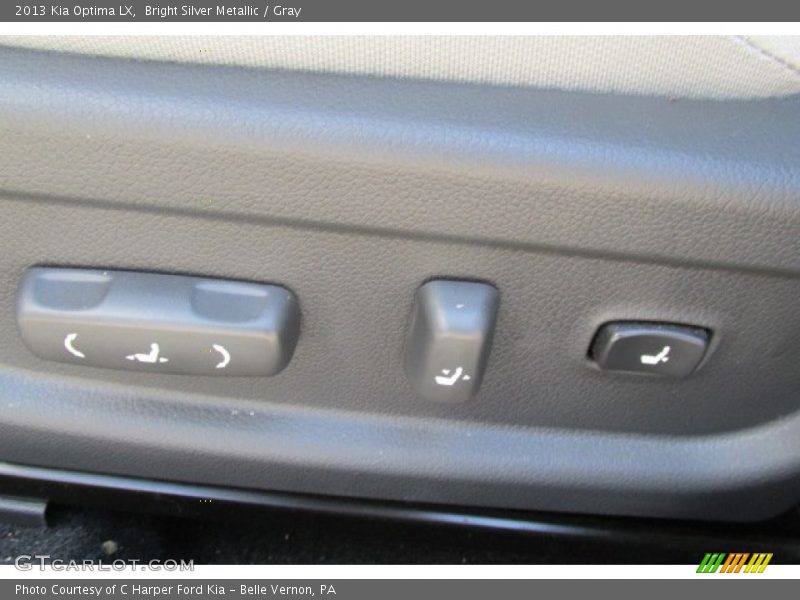Bright Silver Metallic / Gray 2013 Kia Optima LX