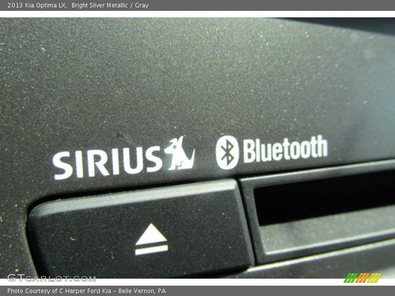 Bright Silver Metallic / Gray 2013 Kia Optima LX