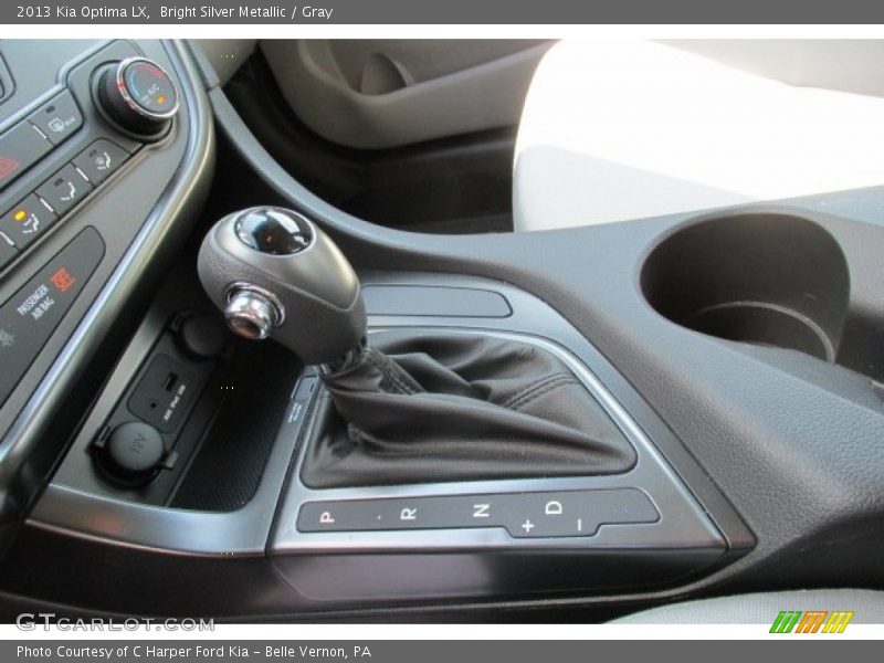 Bright Silver Metallic / Gray 2013 Kia Optima LX