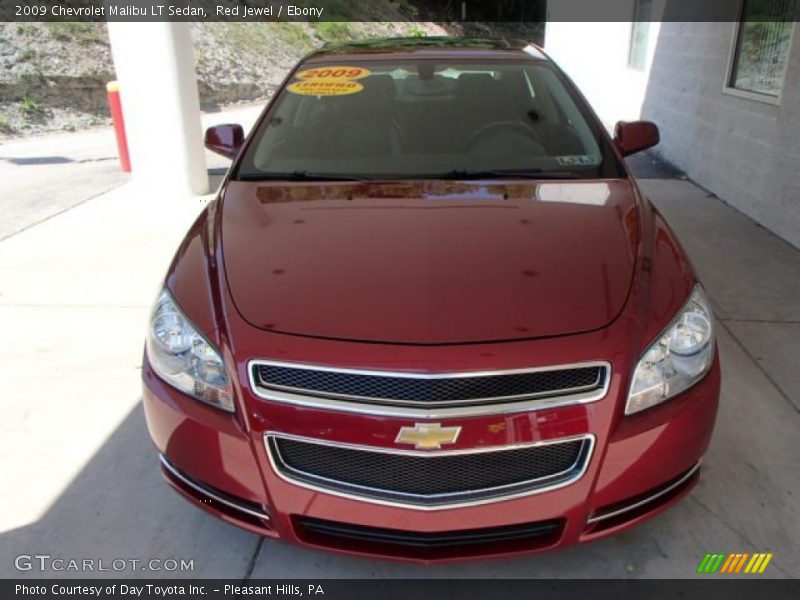 Red Jewel / Ebony 2009 Chevrolet Malibu LT Sedan