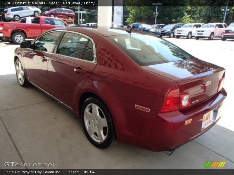 Red Jewel / Ebony 2009 Chevrolet Malibu LT Sedan