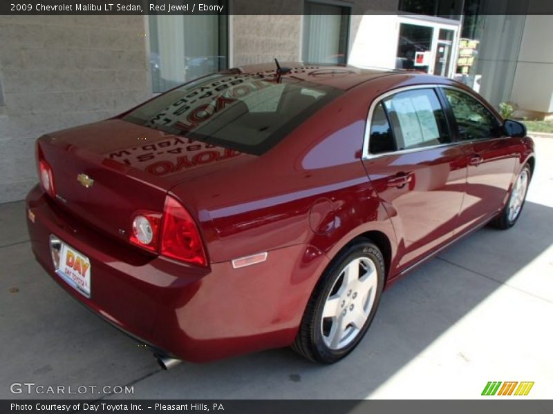 Red Jewel / Ebony 2009 Chevrolet Malibu LT Sedan