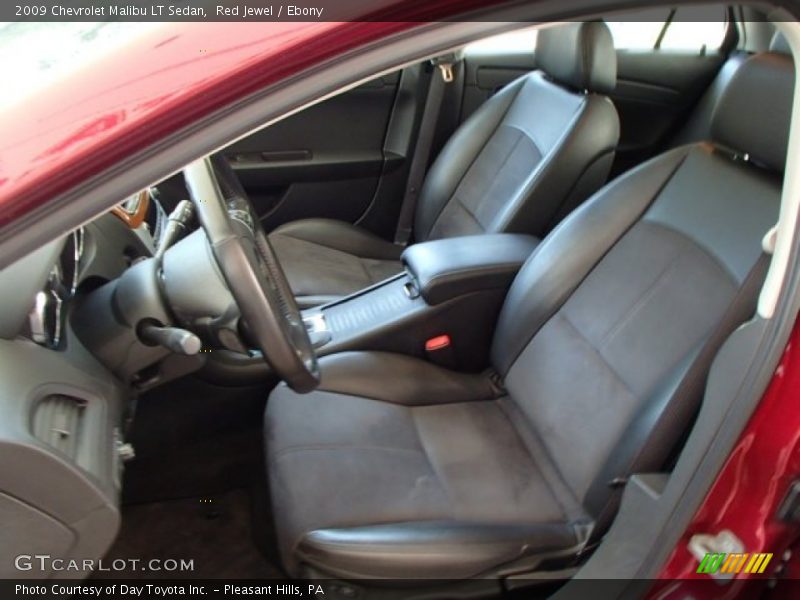 Red Jewel / Ebony 2009 Chevrolet Malibu LT Sedan