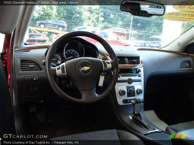 Red Jewel / Ebony 2009 Chevrolet Malibu LT Sedan