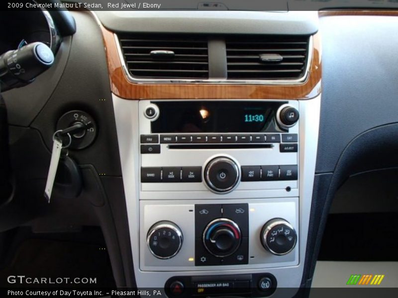 Red Jewel / Ebony 2009 Chevrolet Malibu LT Sedan