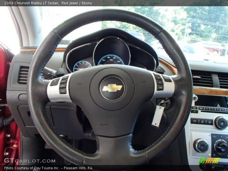 Red Jewel / Ebony 2009 Chevrolet Malibu LT Sedan
