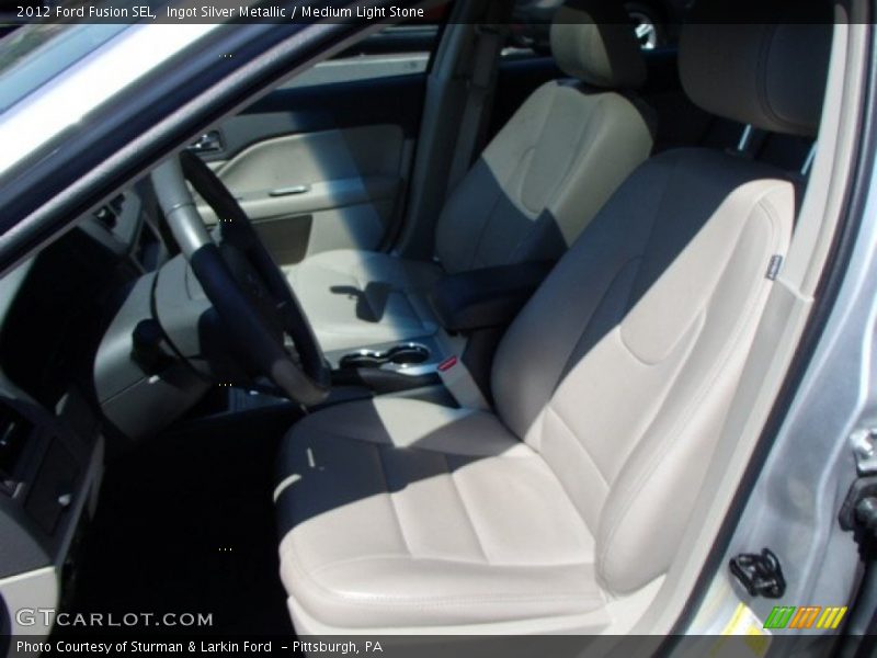 Ingot Silver Metallic / Medium Light Stone 2012 Ford Fusion SEL