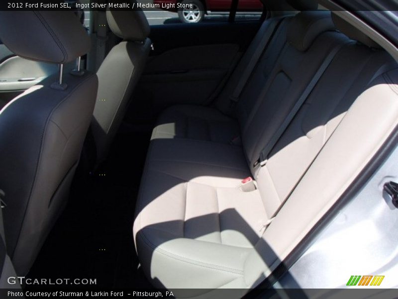 Ingot Silver Metallic / Medium Light Stone 2012 Ford Fusion SEL