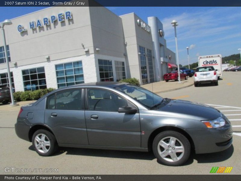 Storm Gray / Gray 2007 Saturn ION 2 Sedan