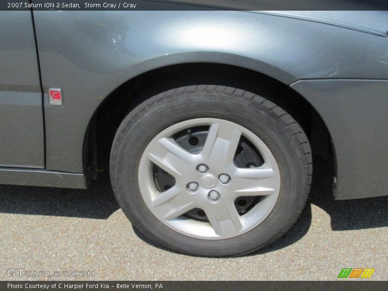 Storm Gray / Gray 2007 Saturn ION 2 Sedan