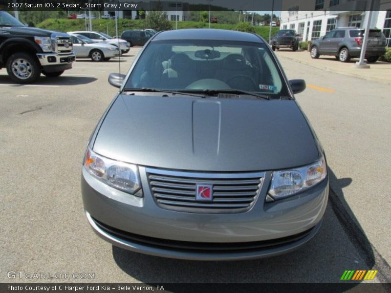 Storm Gray / Gray 2007 Saturn ION 2 Sedan