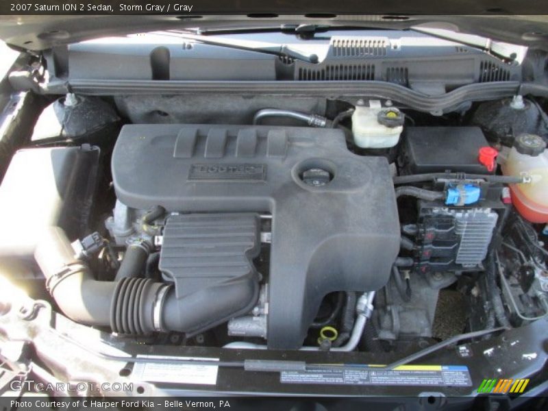 Storm Gray / Gray 2007 Saturn ION 2 Sedan