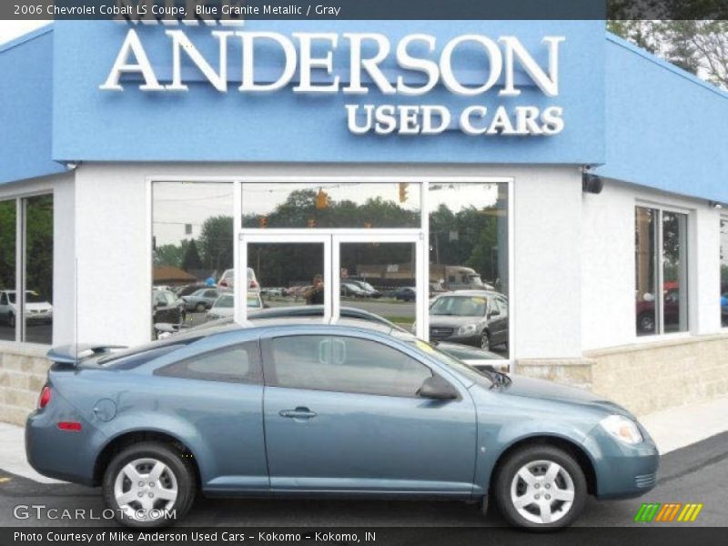 Blue Granite Metallic / Gray 2006 Chevrolet Cobalt LS Coupe