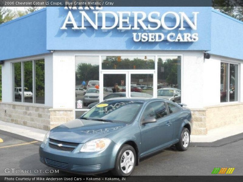 Blue Granite Metallic / Gray 2006 Chevrolet Cobalt LS Coupe