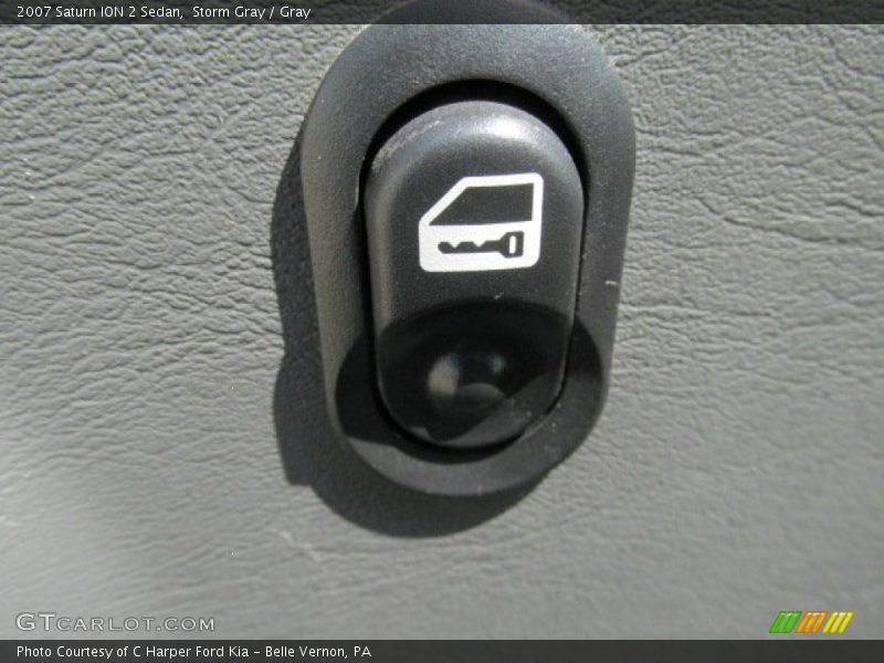 Storm Gray / Gray 2007 Saturn ION 2 Sedan