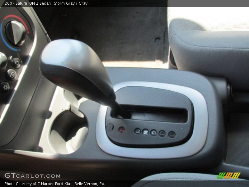 Storm Gray / Gray 2007 Saturn ION 2 Sedan