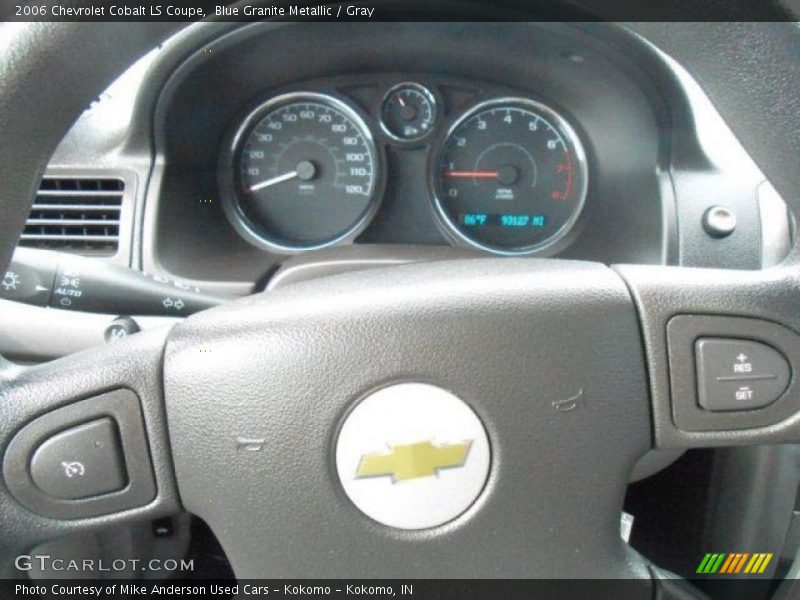 Blue Granite Metallic / Gray 2006 Chevrolet Cobalt LS Coupe