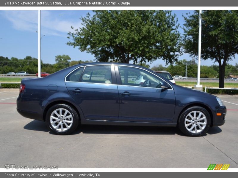 Blue Graphite Metallic / Cornsilk Beige 2010 Volkswagen Jetta SE Sedan