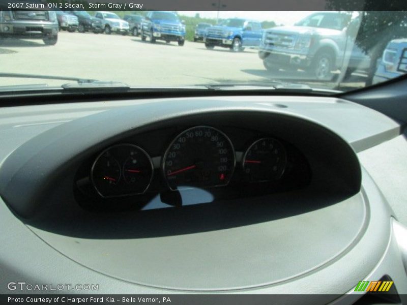 Storm Gray / Gray 2007 Saturn ION 2 Sedan