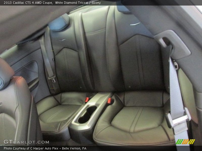 White Diamond Tricoat / Ebony 2013 Cadillac CTS 4 AWD Coupe