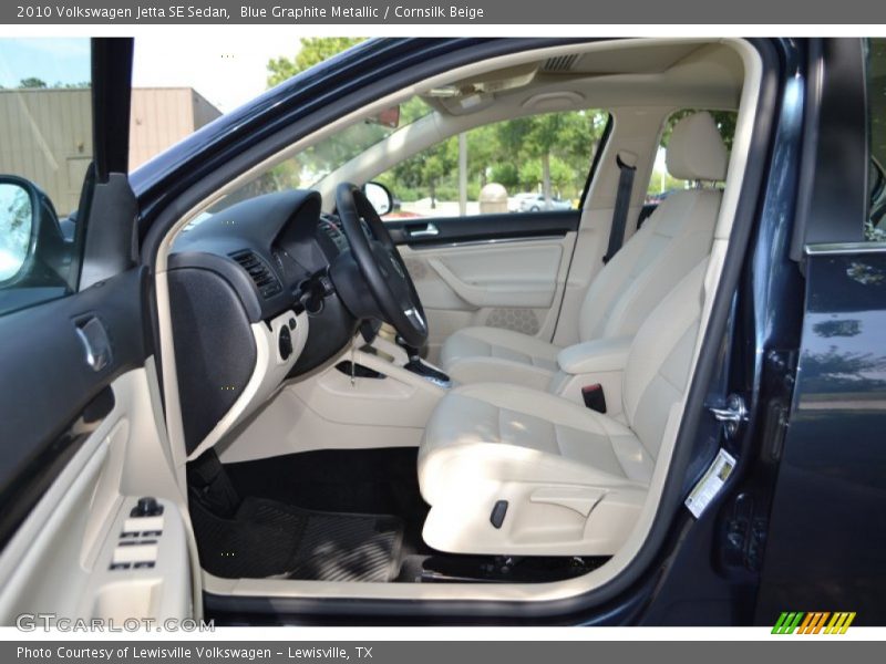 Blue Graphite Metallic / Cornsilk Beige 2010 Volkswagen Jetta SE Sedan