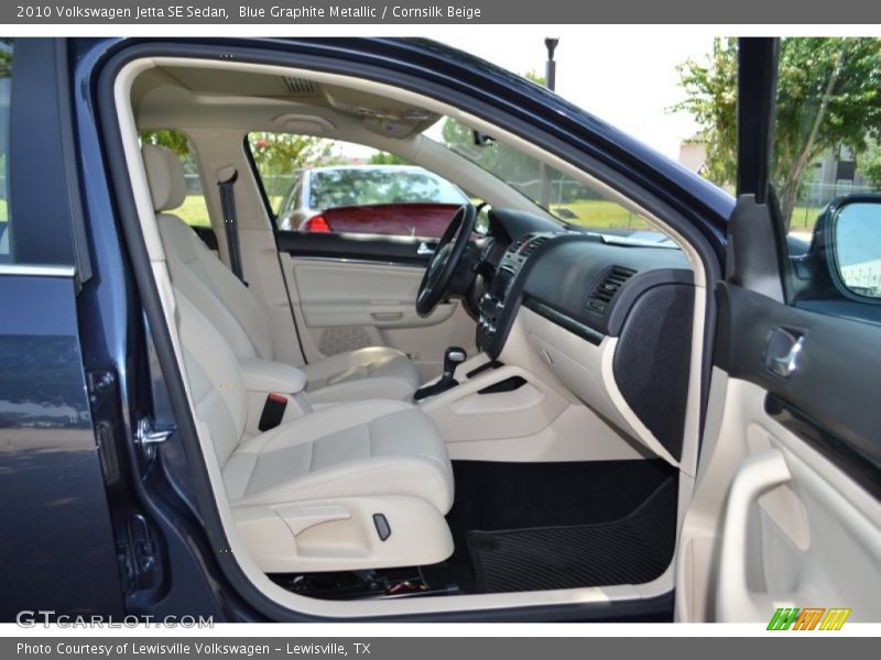 Blue Graphite Metallic / Cornsilk Beige 2010 Volkswagen Jetta SE Sedan