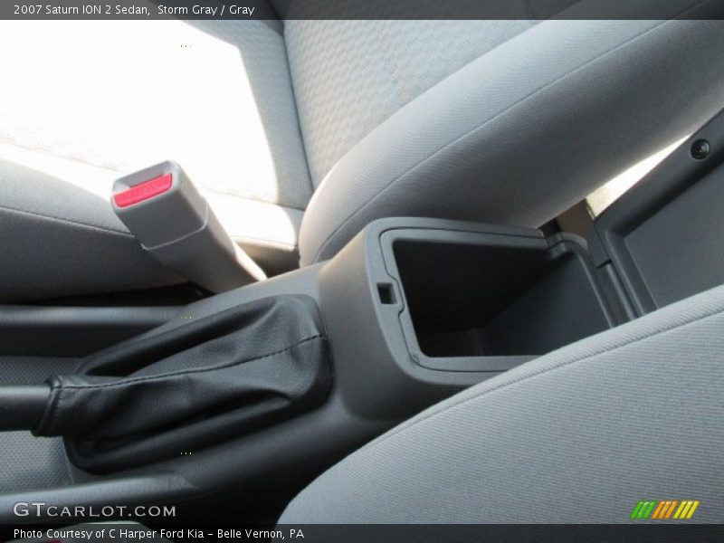 Storm Gray / Gray 2007 Saturn ION 2 Sedan