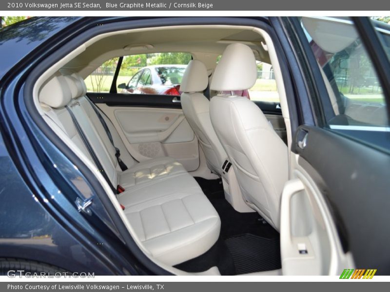 Blue Graphite Metallic / Cornsilk Beige 2010 Volkswagen Jetta SE Sedan