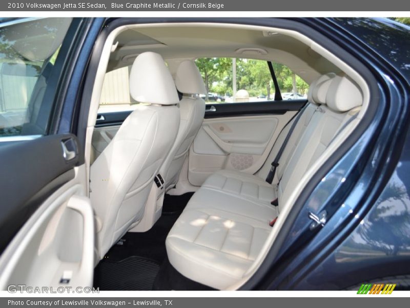 Blue Graphite Metallic / Cornsilk Beige 2010 Volkswagen Jetta SE Sedan
