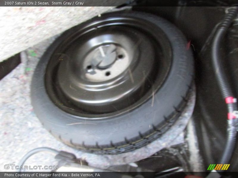 Storm Gray / Gray 2007 Saturn ION 2 Sedan