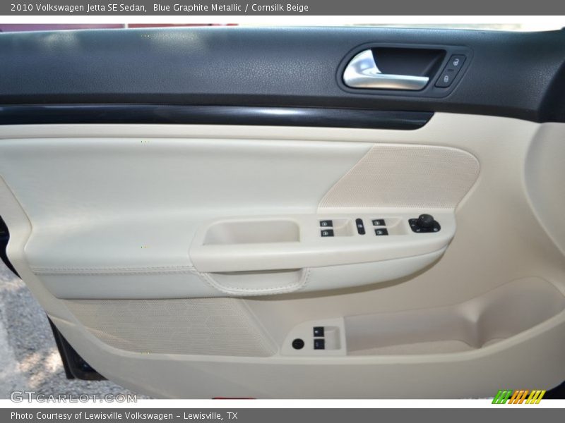 Blue Graphite Metallic / Cornsilk Beige 2010 Volkswagen Jetta SE Sedan