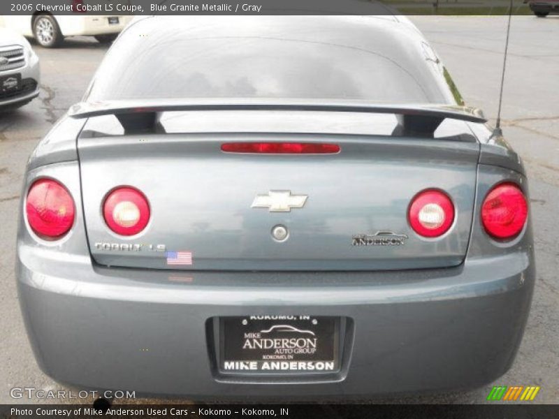 Blue Granite Metallic / Gray 2006 Chevrolet Cobalt LS Coupe