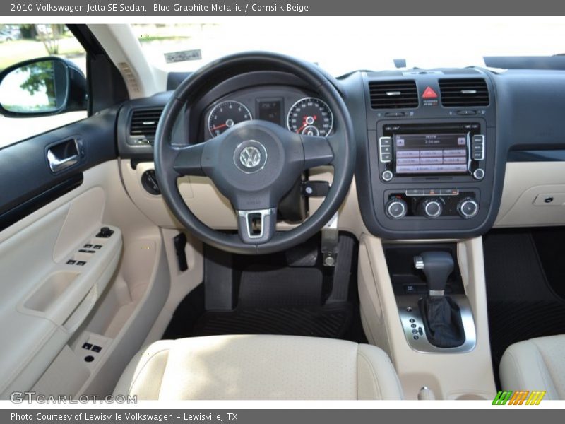 Blue Graphite Metallic / Cornsilk Beige 2010 Volkswagen Jetta SE Sedan