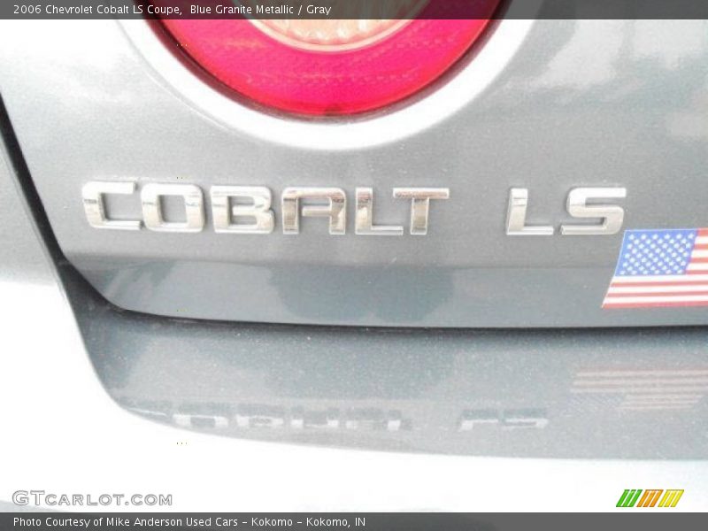 Blue Granite Metallic / Gray 2006 Chevrolet Cobalt LS Coupe