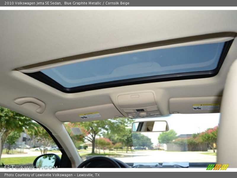 Blue Graphite Metallic / Cornsilk Beige 2010 Volkswagen Jetta SE Sedan