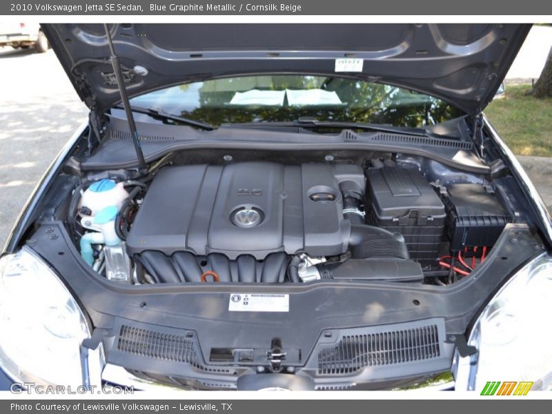 Blue Graphite Metallic / Cornsilk Beige 2010 Volkswagen Jetta SE Sedan