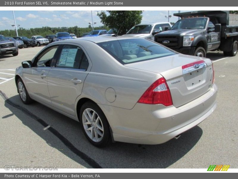 Smokestone Metallic / Medium Light Stone 2010 Ford Fusion SEL V6