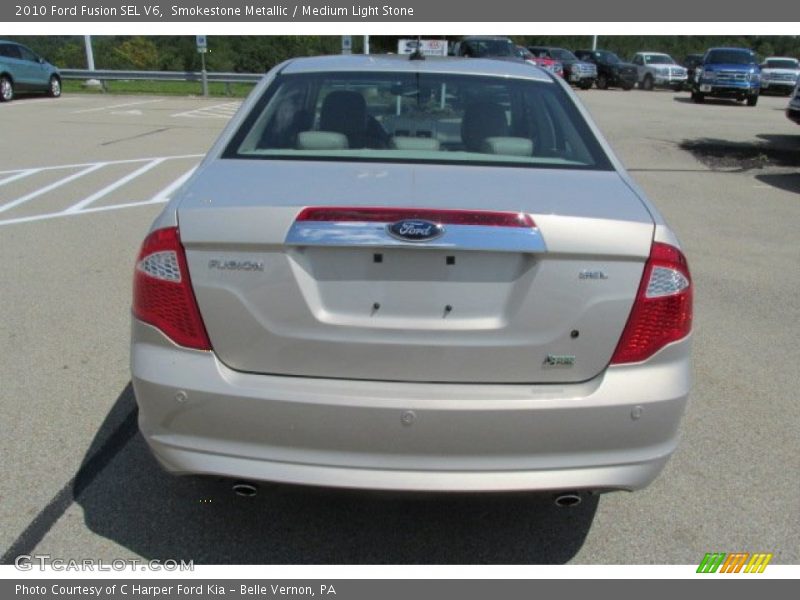 Smokestone Metallic / Medium Light Stone 2010 Ford Fusion SEL V6