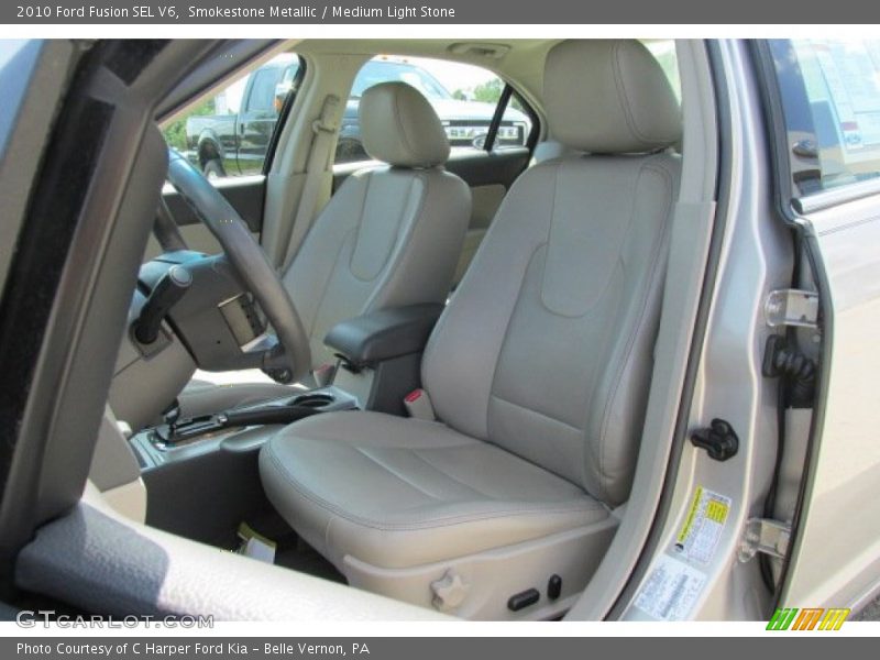 Smokestone Metallic / Medium Light Stone 2010 Ford Fusion SEL V6