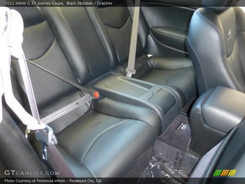 Black Obsidian / Graphite 2011 Infiniti G 37 Journey Coupe