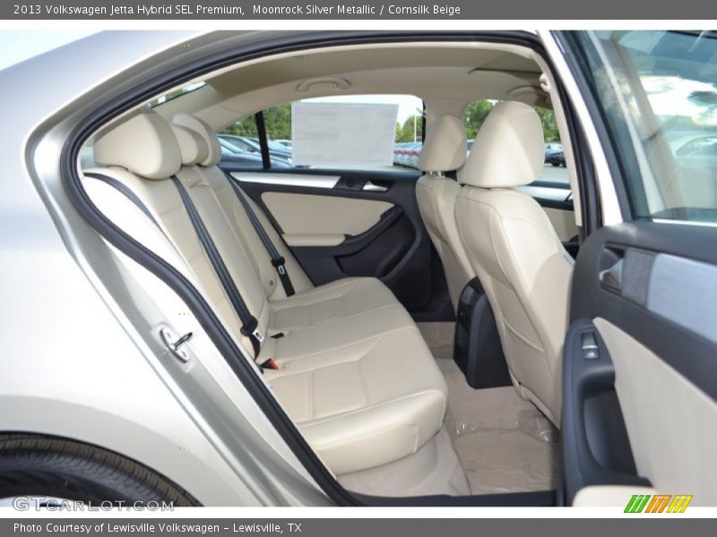 Moonrock Silver Metallic / Cornsilk Beige 2013 Volkswagen Jetta Hybrid SEL Premium